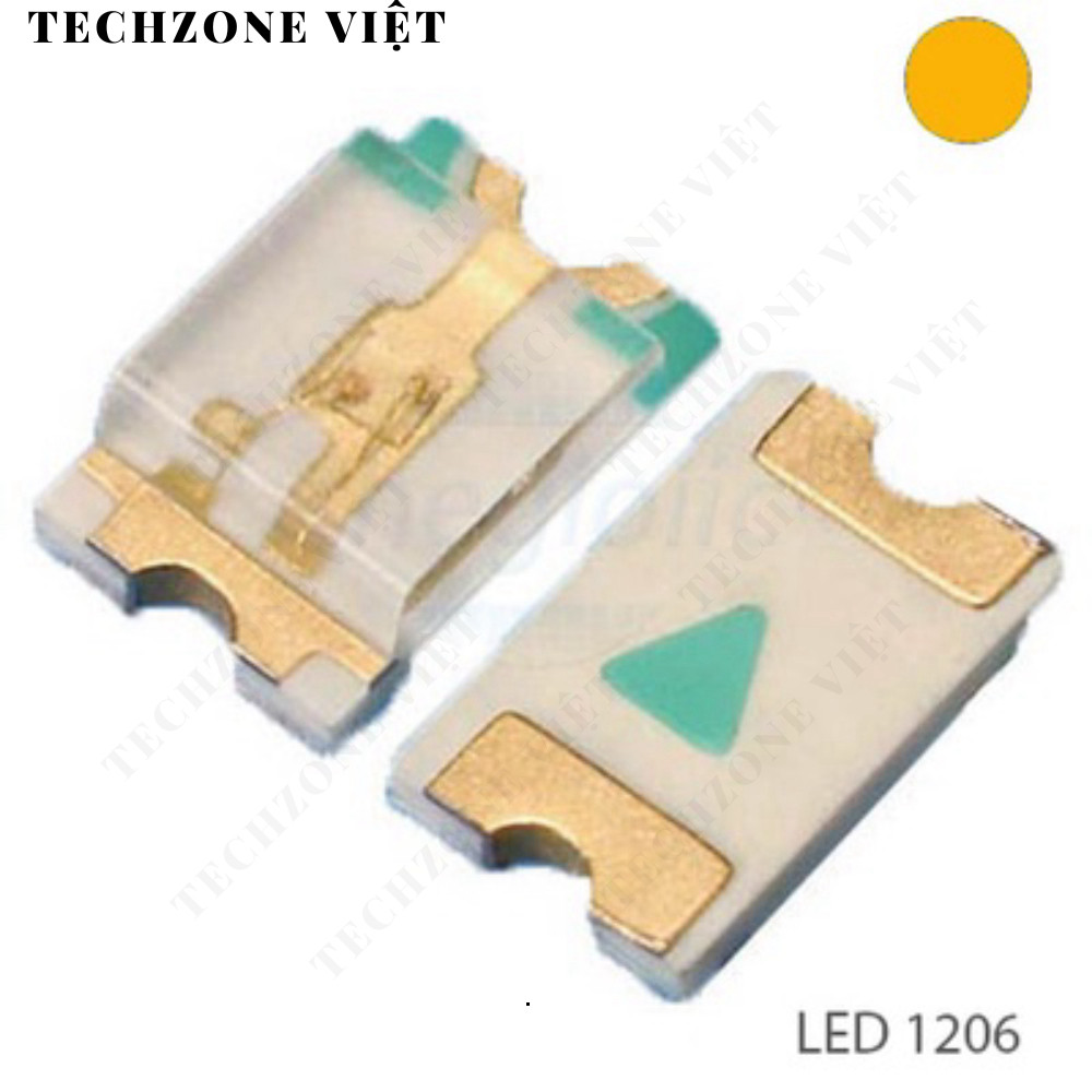[50 Cái]- LED Cam 1206 Dán SMD Trong Suốt TechZone Việt TechZone Việt