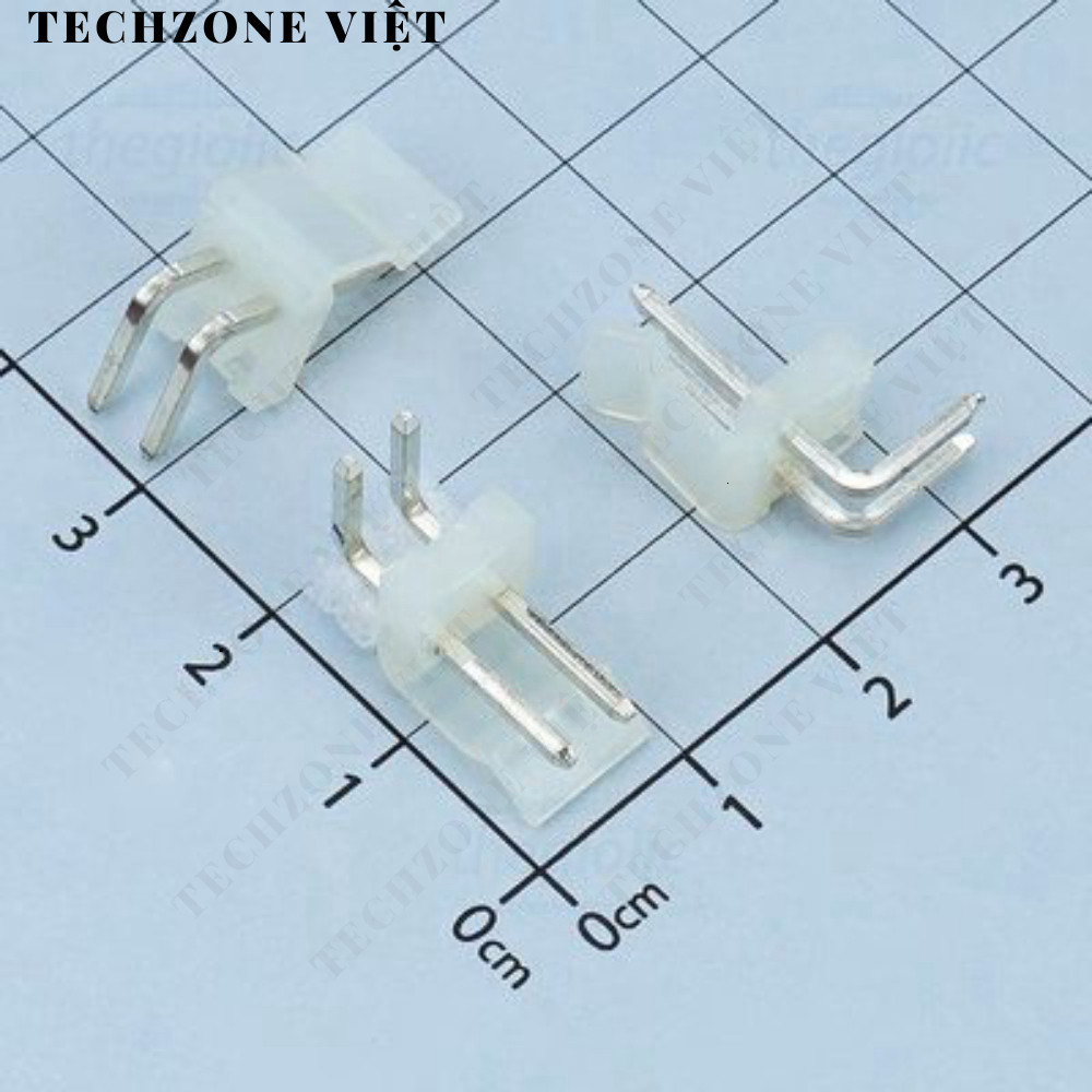 [30 Cái]- Đầu CH3.96 2 Chân Cong Xuyên Lỗ TechZone Việt TechZone Việt