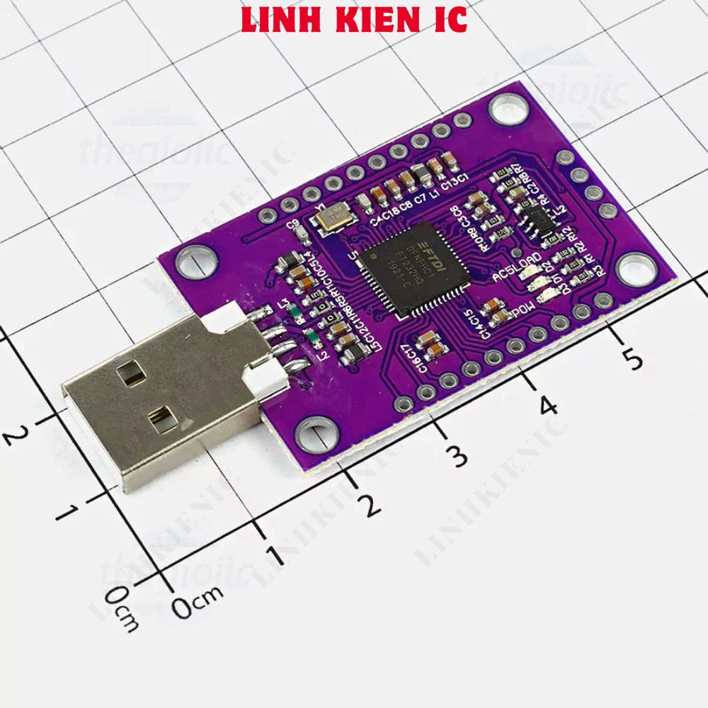 FT232H Mạch Chuyển Đổi USB To JTAG UART FIFO SPI I2C Linhkien IC