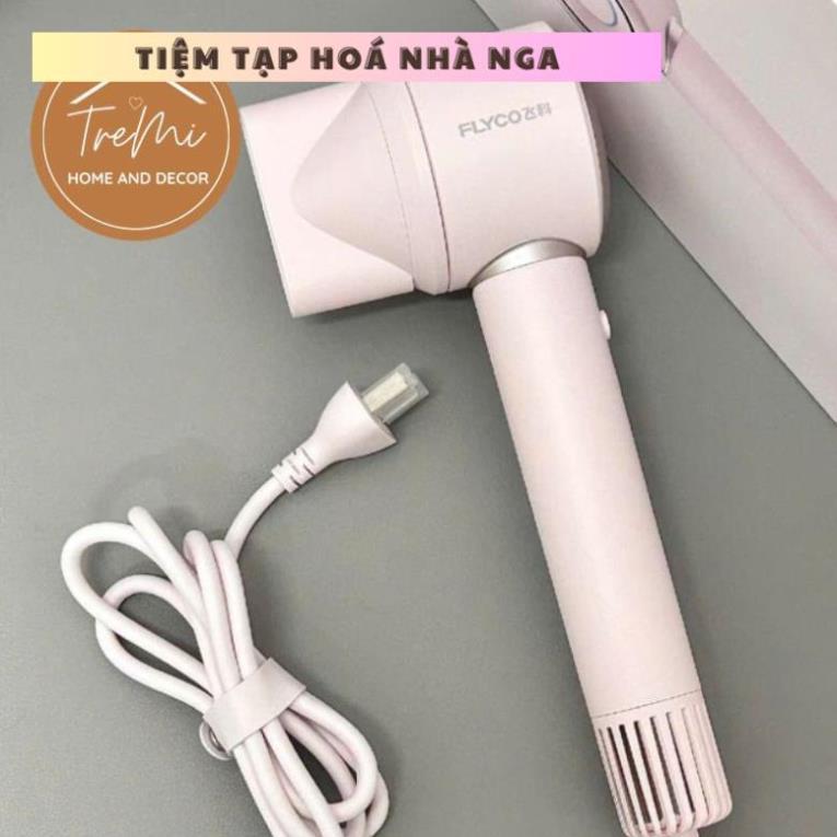Máy sấy tóc Flyco FH6371 ion tốc độ cao công suất 1600W chính hãng _Bambobi