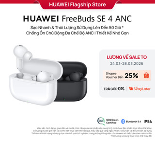 [LIVESTREAM] Tai Nghe Bluetooth HUAWEI FreeBuds SE 4 ANC | 50 Giờ Phát Nhạc | Chống Ồn Chủ Động Đa Chế Độ ANC | Nhẹ Và
