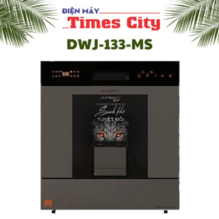 Tặng nước bóng 800ml - Máy rửa bát Junger DWJ-133-MS