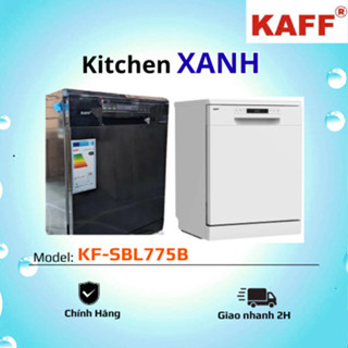 Máy rửa chén KAFF KF-SBL775B NEWPLUS 17 Bộ - 5 Tay Phun - Công nghệ sấy PTC hiện đại, khô 100% -  Sấy diệt khuẩn