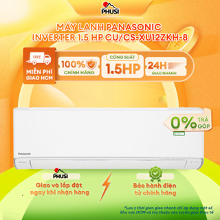 XU12ZKH-8 Máy lạnh Panasonic Inverter 1.5 HP CU/CS-XU12ZKH-8 [HỖ TRỢ GIAO LẮP HCM]