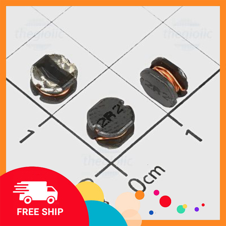 [20 Cái]- Cuộn Cảm Dán SMD CD53 5852-2R2 2.2uH 3.5A Điện Tử Tín Phát Điện Tử Tín Phát
