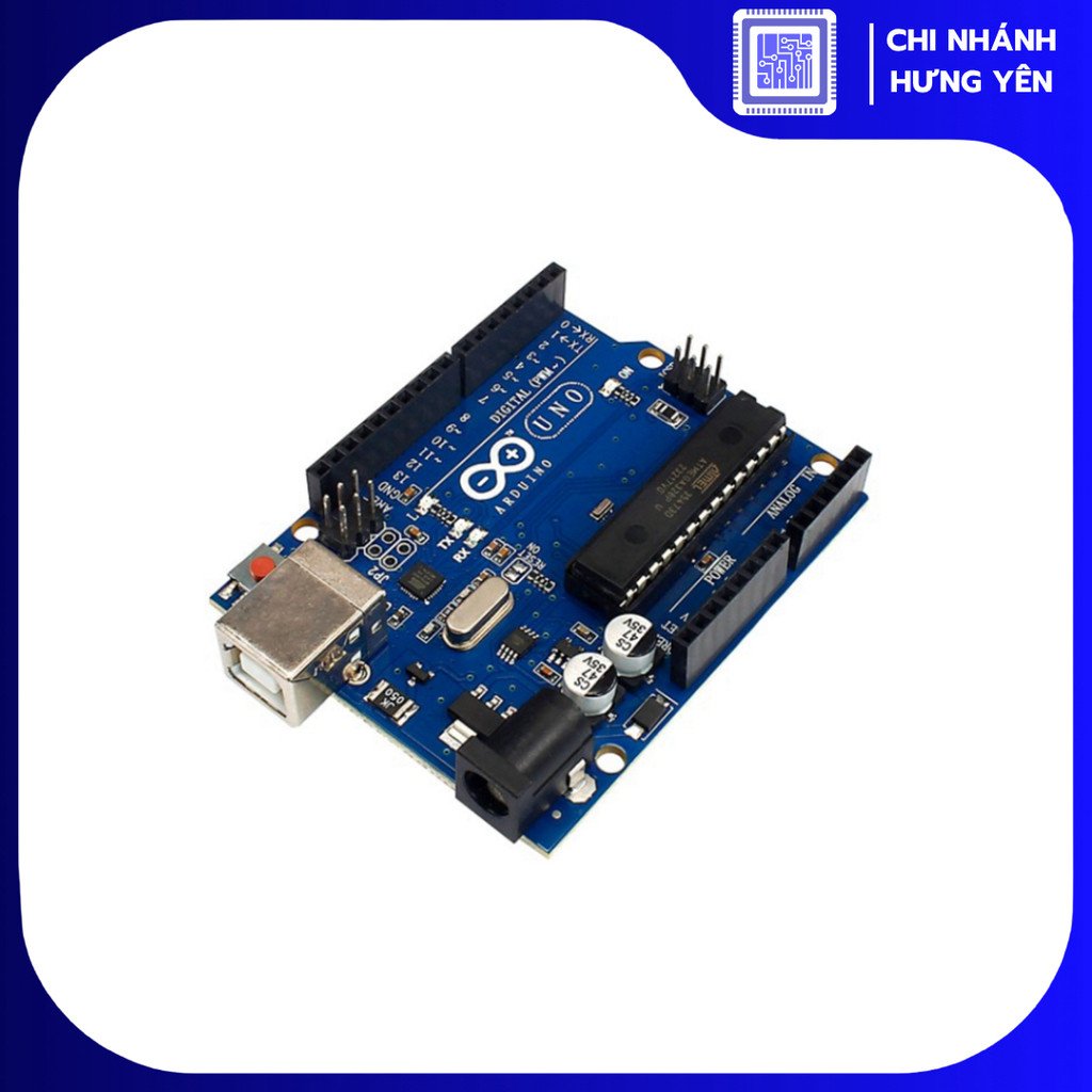 Board Arduino UNO R3 ATmega328 U chip cắm (Không kèm cáp)