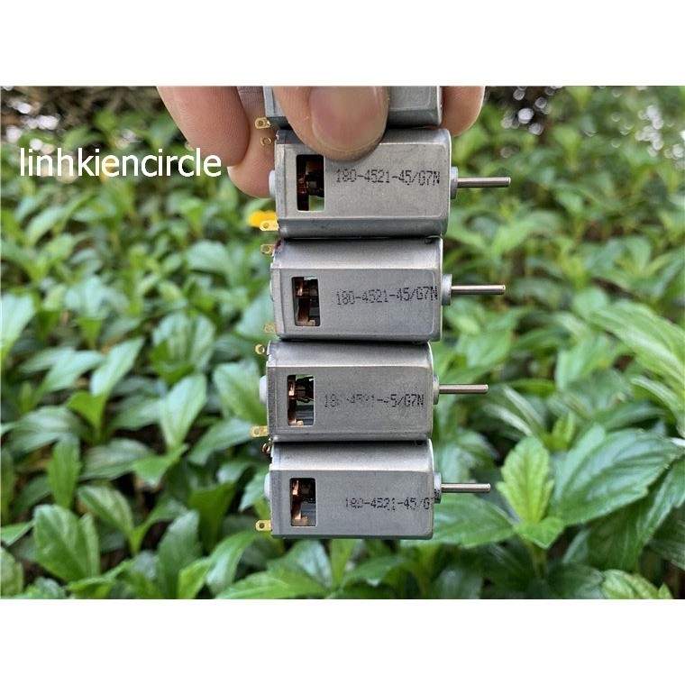 [HCM]Motor 180 tốc độ cực cao mã 180PH-3532 3.7V - 4.5V - 6V tốc độ 37000 RPM từ tính mạnh chất lượn