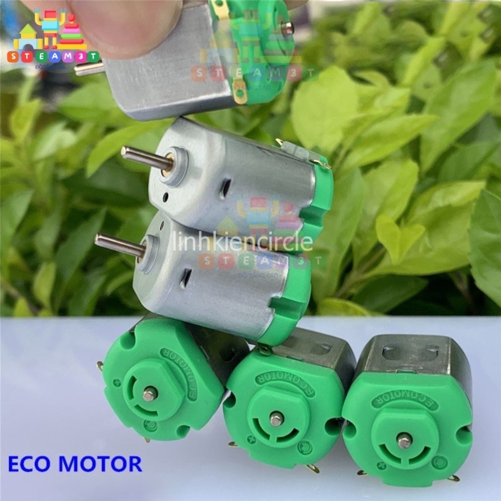 Motor 130 tốc độ cao từ tính mạnh ECO motor chất lượng cao 3v - 6v tốc độ 30000 RPM cho xe điều khiể
