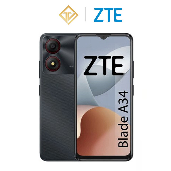 Điện thoại ZTE Blade A34 4GB/64GB ,Pin 5000mAh - Hàng chính hãng