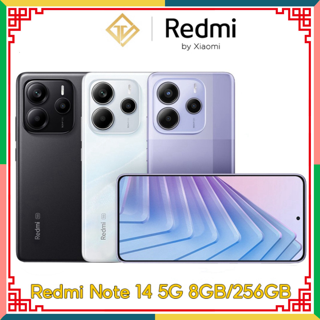 Điện thoại Xiaomi Redmi Note 14 5G 8GB/256GB ,CPU Mediatek Dimensity 7025 Ultra , Màn hình amoled 6.