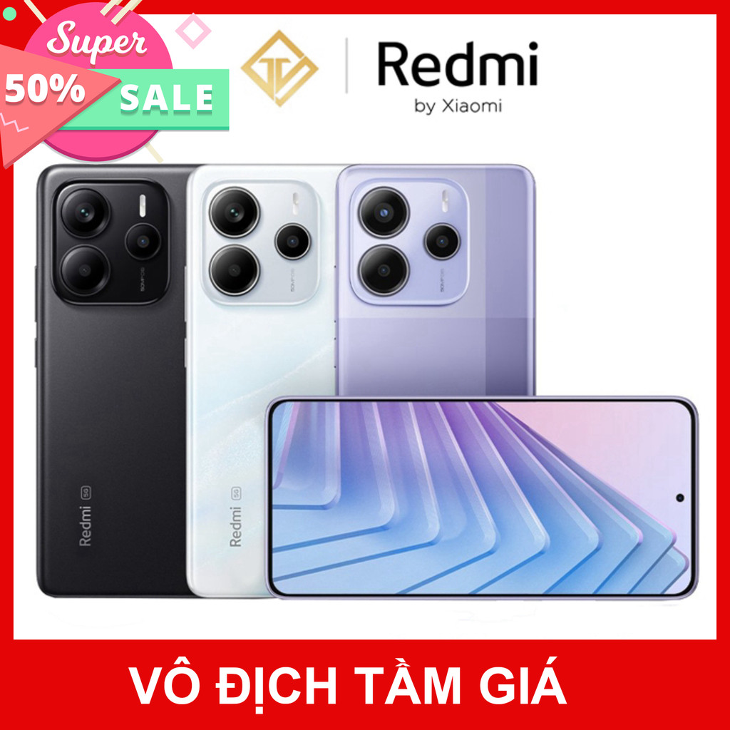 Điện thoại Xiaomi Redmi Note 14 5G 8GB/256GB ,CPU Mediatek Dimensity 7025 Ultra , Màn hình amoled 6.