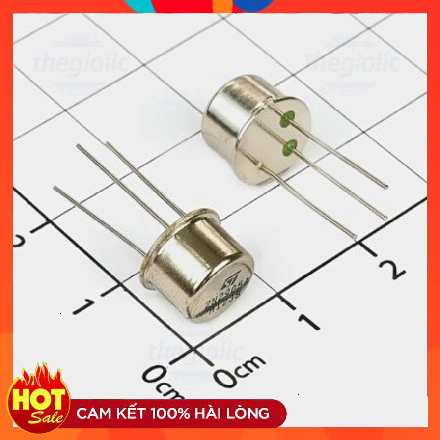 [2 Cái]- 2N2905A Transistor PNP 60V 0.6A 3 Chân TO-39 ChipViet Store