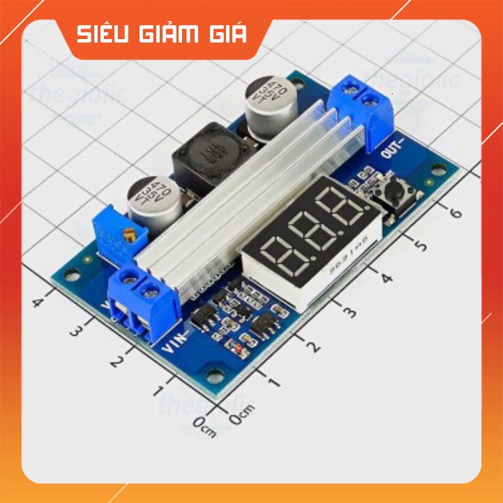 FP5139 Mạch Tăng Áp 3A 65W Có Hiển Thị SmartFix Linh Kiện