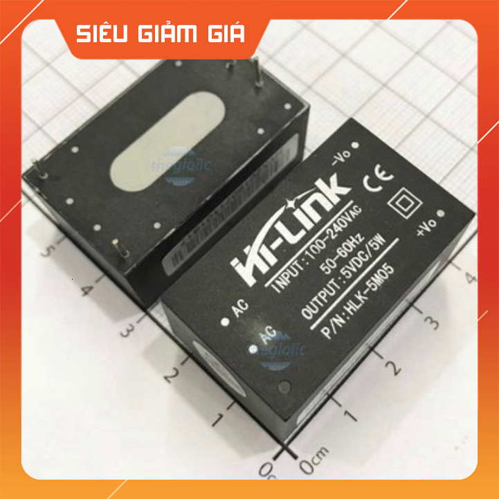 HLK-5M05 Chuyển Đổi AC-DC 220-5V 5W Hi-Link SmartFix Linh Kiện