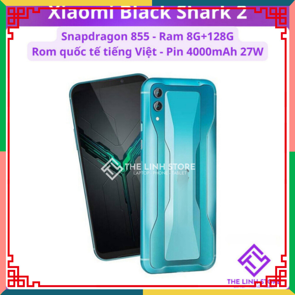Điện thoại Xiaomi Black Shark 2 Rom quốc tế - Snapdragon 855