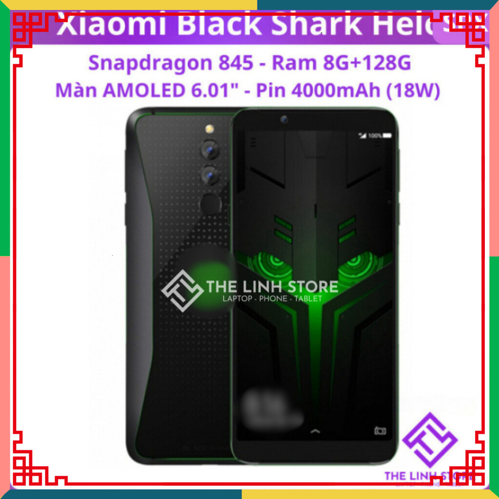 Điện thoại Xiaomi Black Shark Helo (SPX) màn AMOLED 6 inch - Snapdragon 845 ram 8G 128G