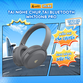 Tai Nghe Chụp Tai Bluetooth Chống Ồn EDIFIER WH700NB/WH700NB PRO - Pin Đến 56H - Âm Thanh Hi-Res - 15 Tháng Bảo Hành
