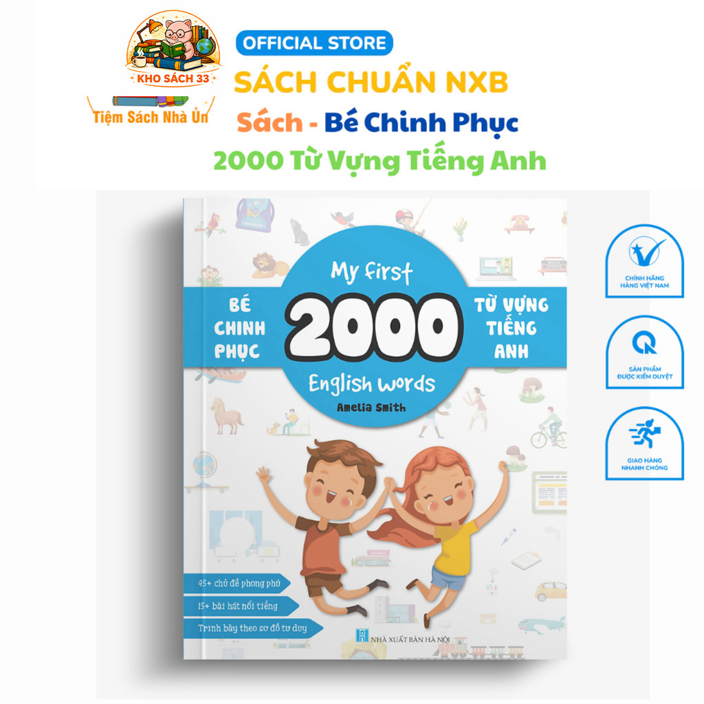 Sách - My First 2000 English Words - Bé Chinh Phục 2000 Từ Vựng Tiếng Anh
