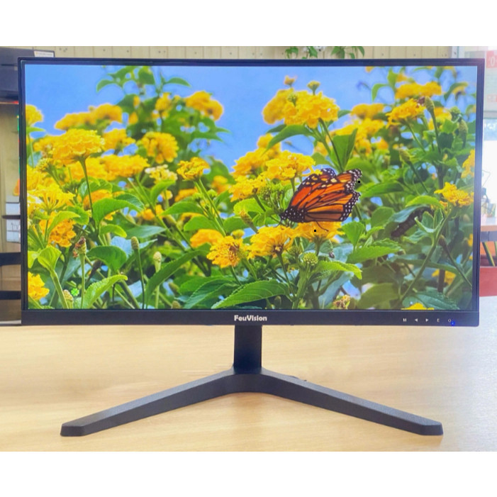 Màn Hình LCD FHD 21.45inch FeuVision 100Hz VA Chuyên Nghiệp với HDMI VGA DSS