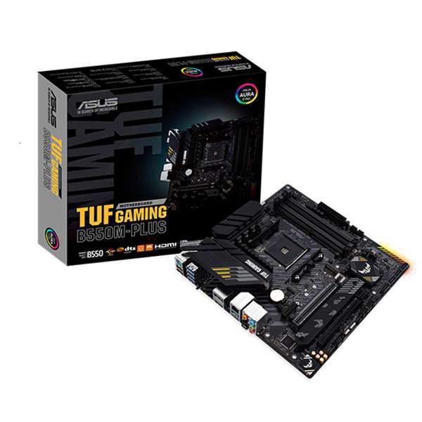 Mainboard Gaming ASUS TUF B550M-PLUS – AM4, DDR4, Micro-ATX