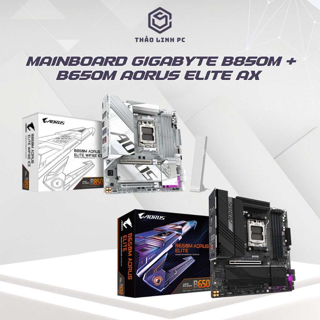 Mainboard GIGABYTE B850M Aorus Pro - Hàng new 100%