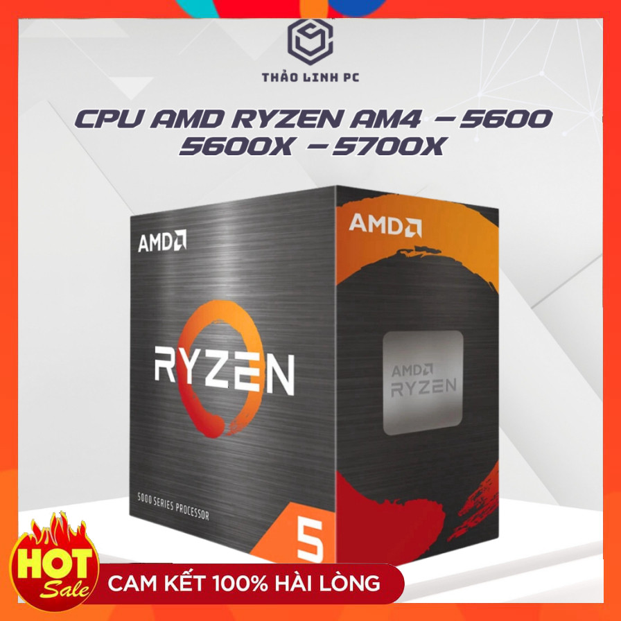 CPU AMD Ryzen AM4 - 5600 - 5600x - 5600GT - 5700x [Tray New]
