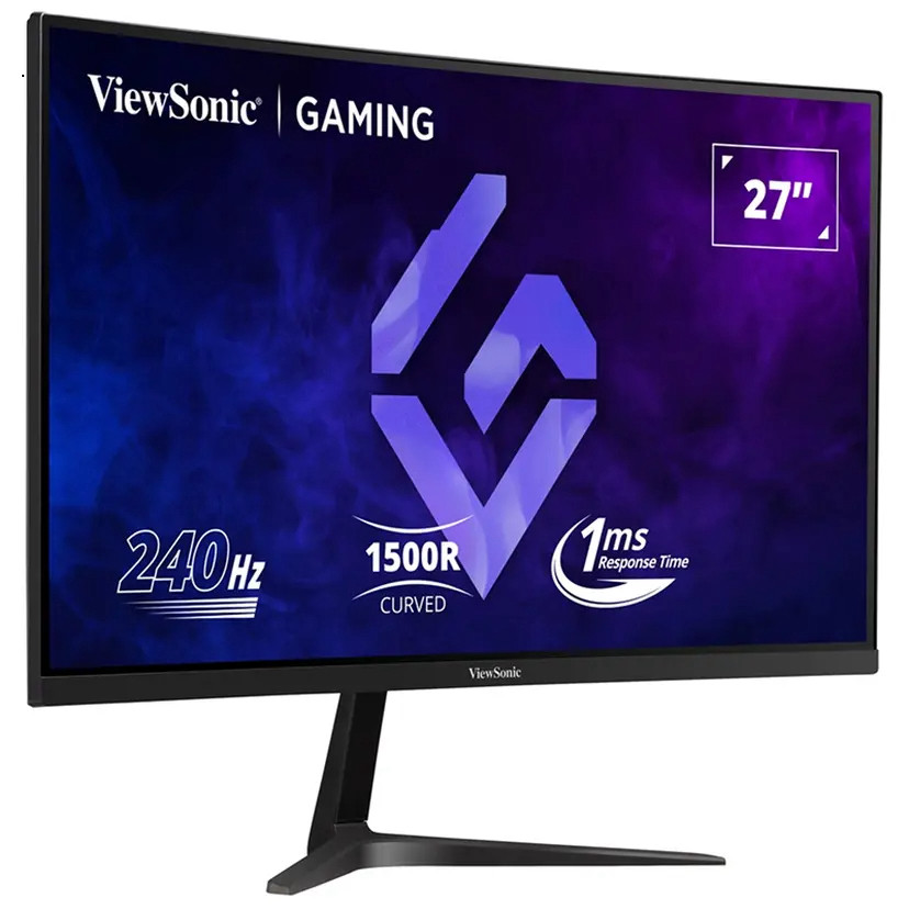 Màn Hình Gaming ViewSonic 27inch FHD 240Hz VA 1500R Màn hình cong siêu phân giải