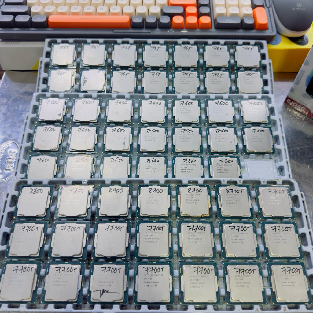 Cpu core i7 8700T,i5 6500T,6500,i5 7400,i5 7500,i5 8500,i5 9500,i7 6700,i7 7700,i7 8700,i7 9700,i7 1
