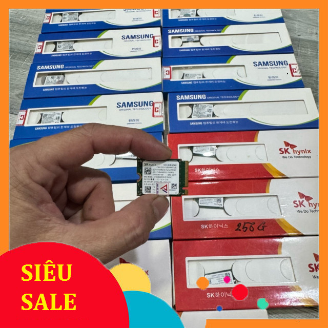 ổ cứng SSD NVME 256Gb chuẩn 2230 samsung / hynix