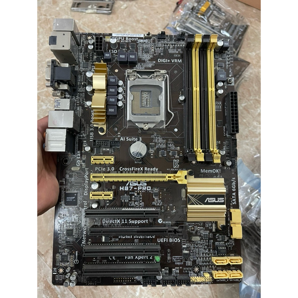 Bo mạch chủ MáyAsus H87-PRO / M51AC LGA 1150 DDR3 H87 1150