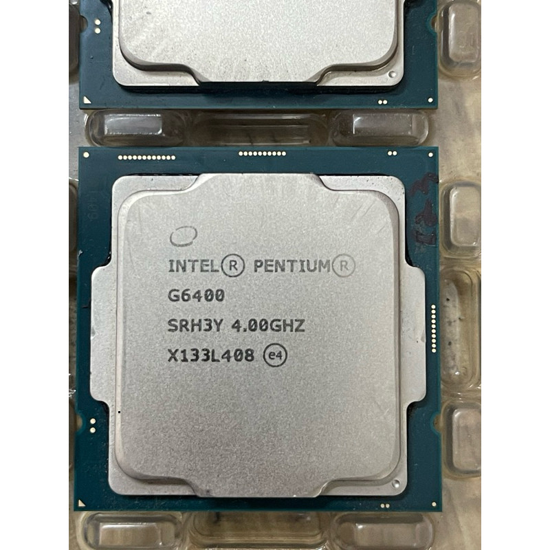 CPU - Bộ vi xử lý Intel Pentium G6400 (4.00GHz, 4M, 2 Cores 4 Threads) hàng tháo máy kèm keo.