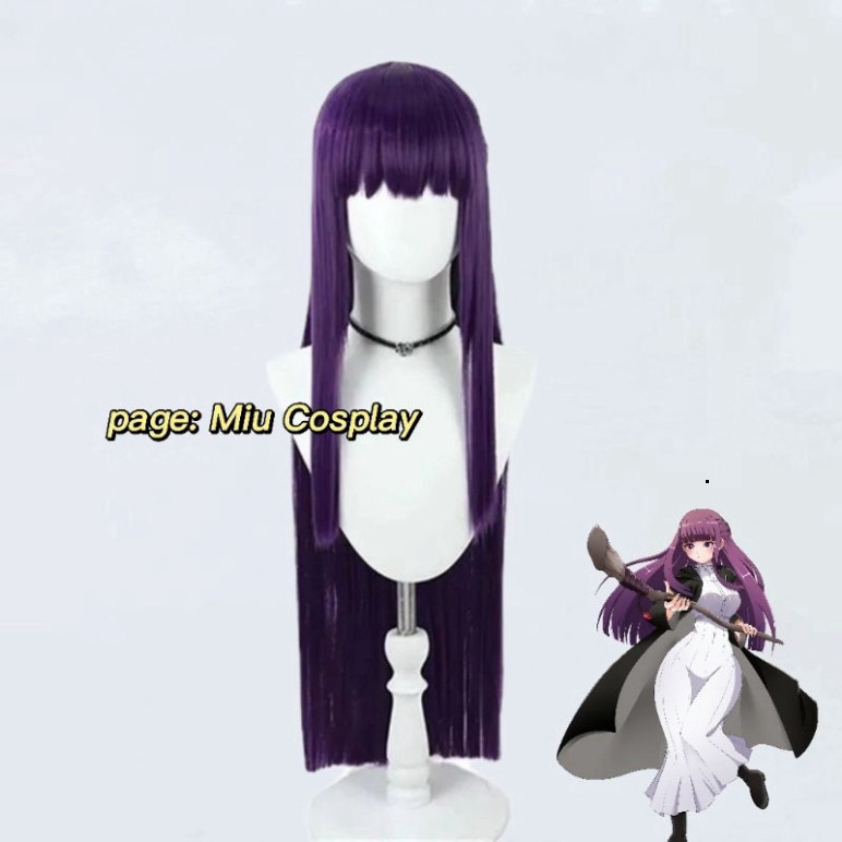 Hàng đẹp [Sẵn] Wig/Tóc giả hóa trang Fern - Pháp sư tiễn táng Frieren [Miu Cosplay 01]