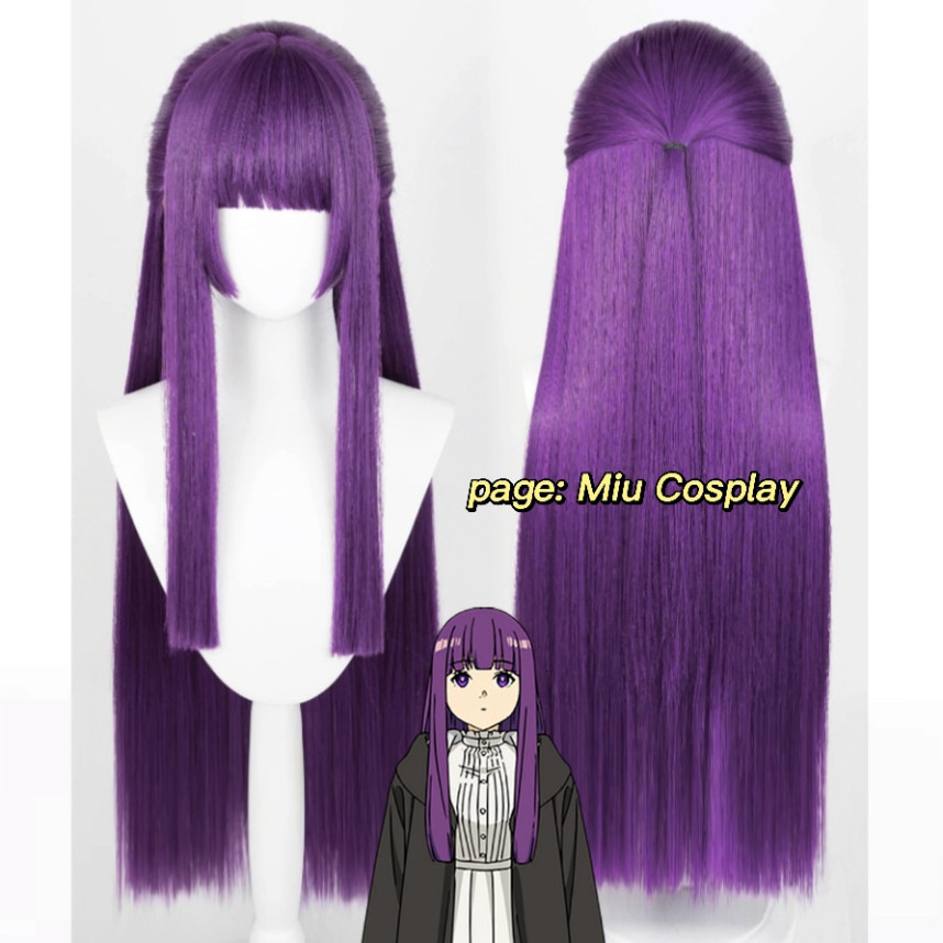 [Sẵn] Wig/Tóc giả hóa trang Fern - Pháp sư tiễn táng Frieren [Miu Cosplay]