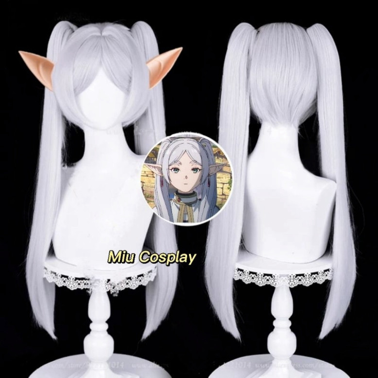 Hàng đẹp [Sẵn] Wig/Tóc giả hóa trang Frieren - Pháp sư tiễn táng: Sousou no Frieren [Miu Cosplay 01]