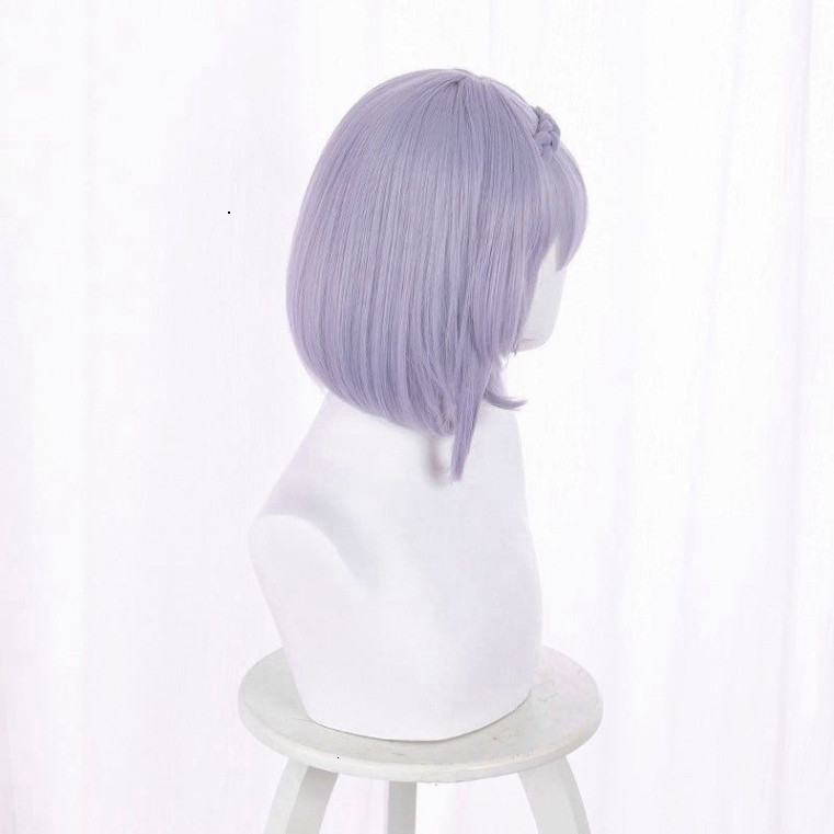 [sẵn] Wig/tóc giả Noelle - Genshin Impact màu tím [Miu Cosplay 01]