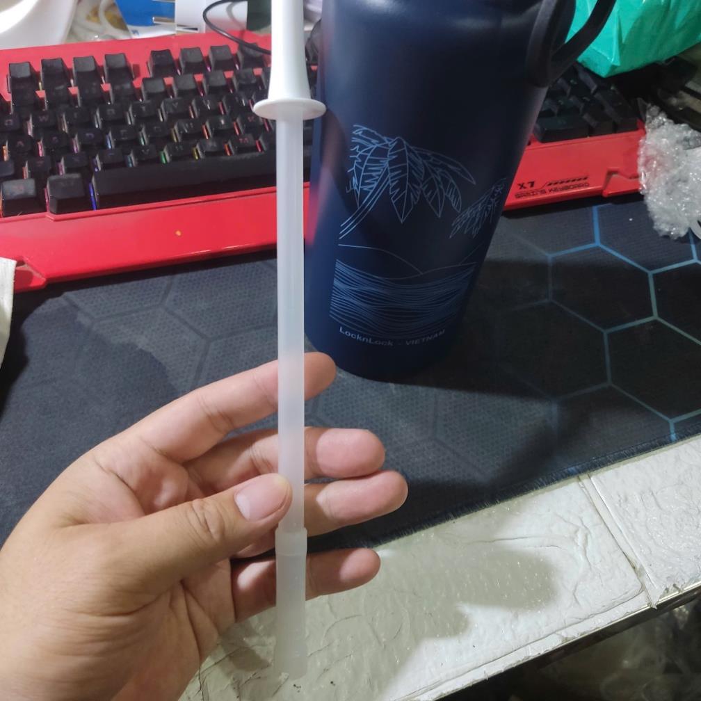 Nắp Thay Thế Bình Giữ Nhiệt 710ml Highland Coffee Nắp Nhựa PP  Ống Hút Đàn Hồi