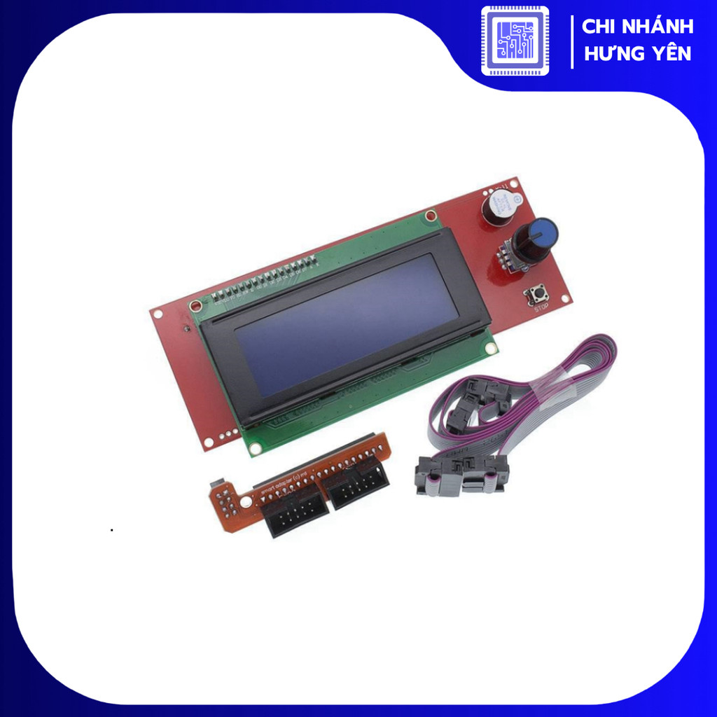 Module LCD2004 Ramps 1.4  Màn Hình Điều Khiển Máy In 3D Kèm Encoder