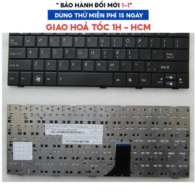 Bàn phím laptop Asus Eee PC 1005 1008 1001 R101 R105 .