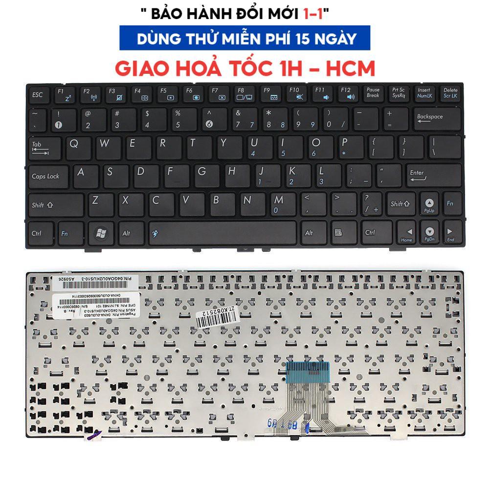 Bàn phím laptop Asus Eee PC 1000H 1000HE 1002HE TRẮNG ĐEN .