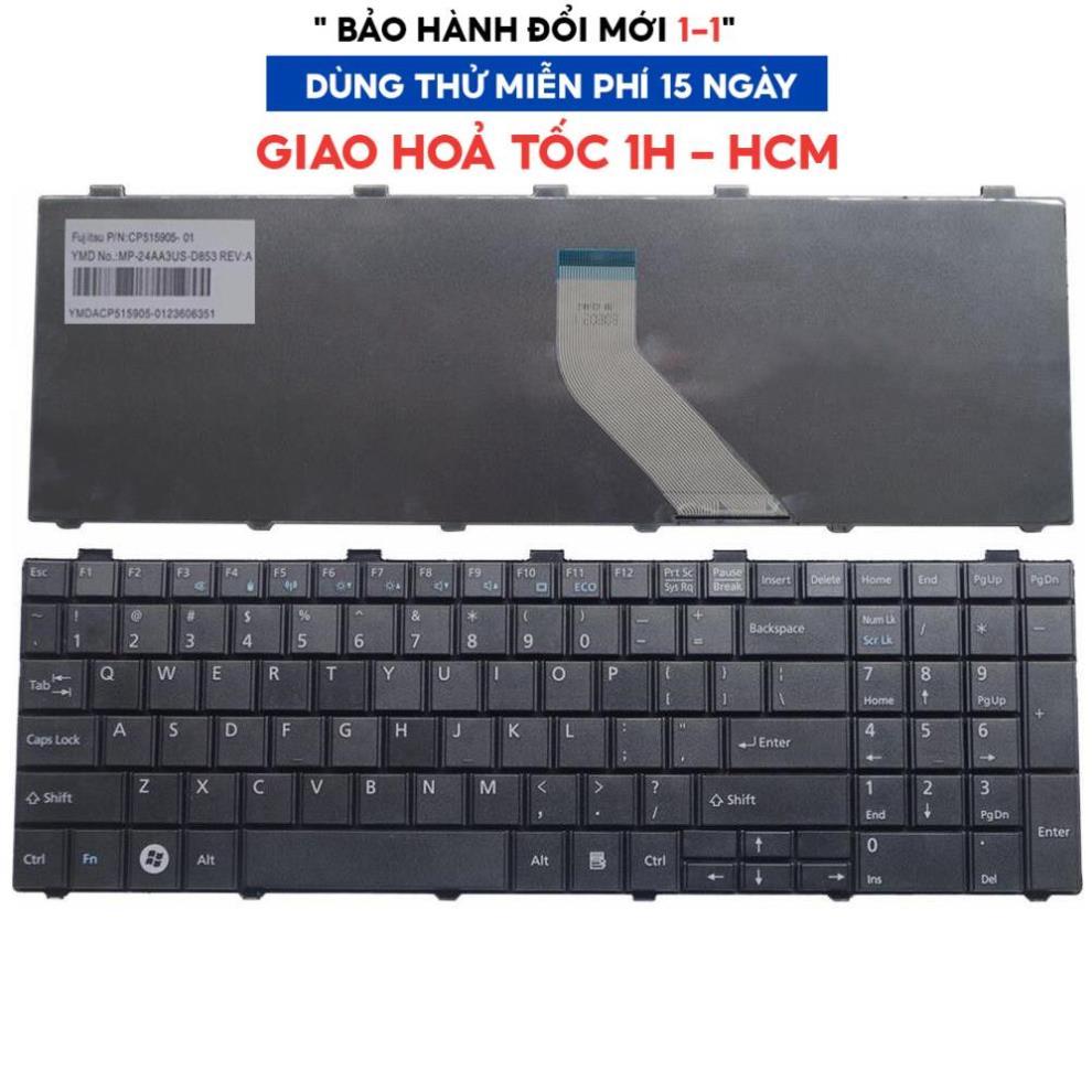 Bàn phím laptop Fujitsu AH530, AH531, NH751, CP487041, CP515904, CP513251 Màu Đen .