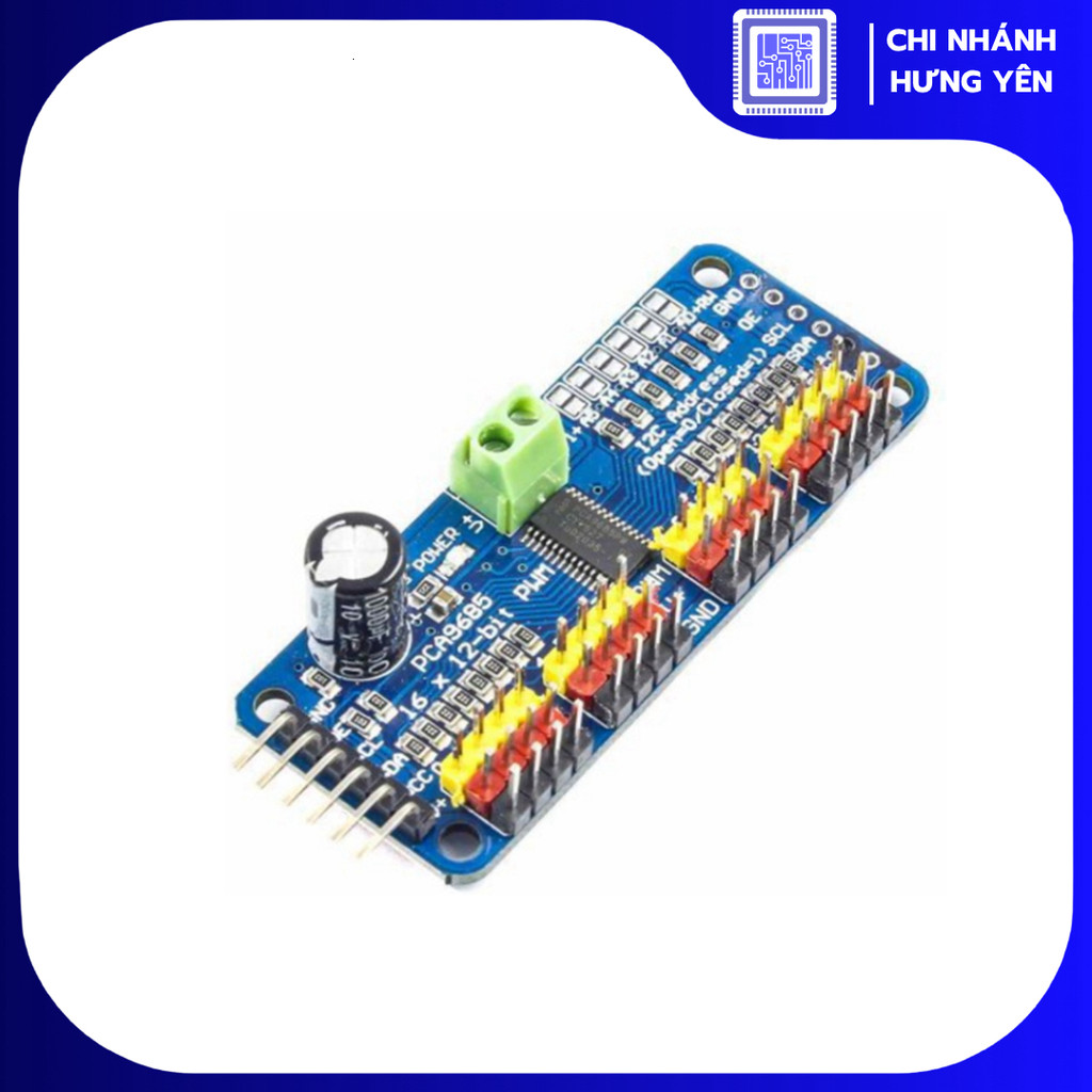 Module Điều Khiển Servo/PWM 16 Kênh I2C PCA9685