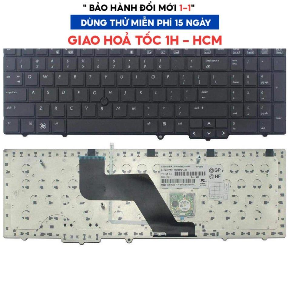 Bàn phím dùng cho laptop HP Elitebook 8540 8540P 8540W .