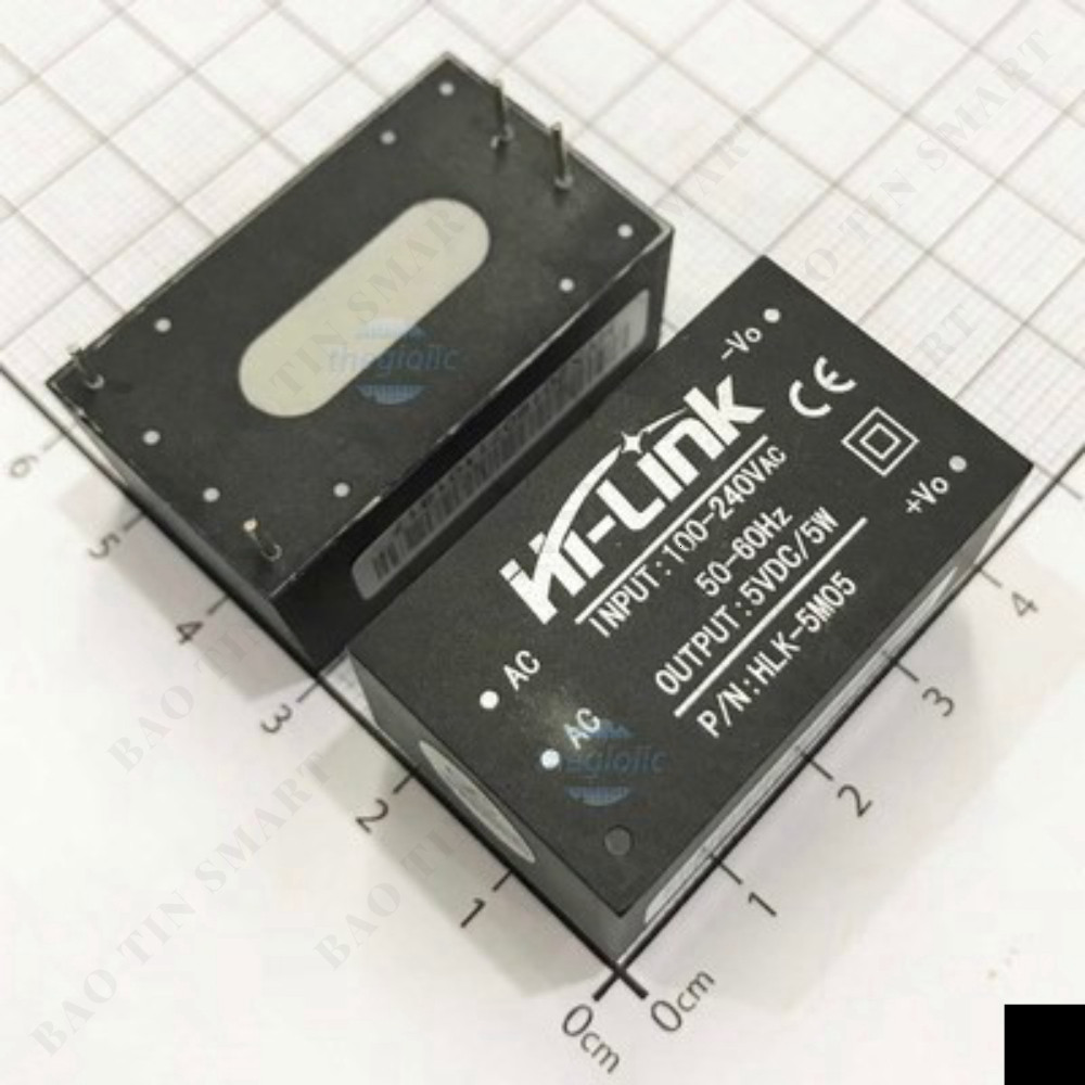 HLK-5M05 Chuyển Đổi AC-DC 220-5V 5W Hi-Link Linh Kiện Smart