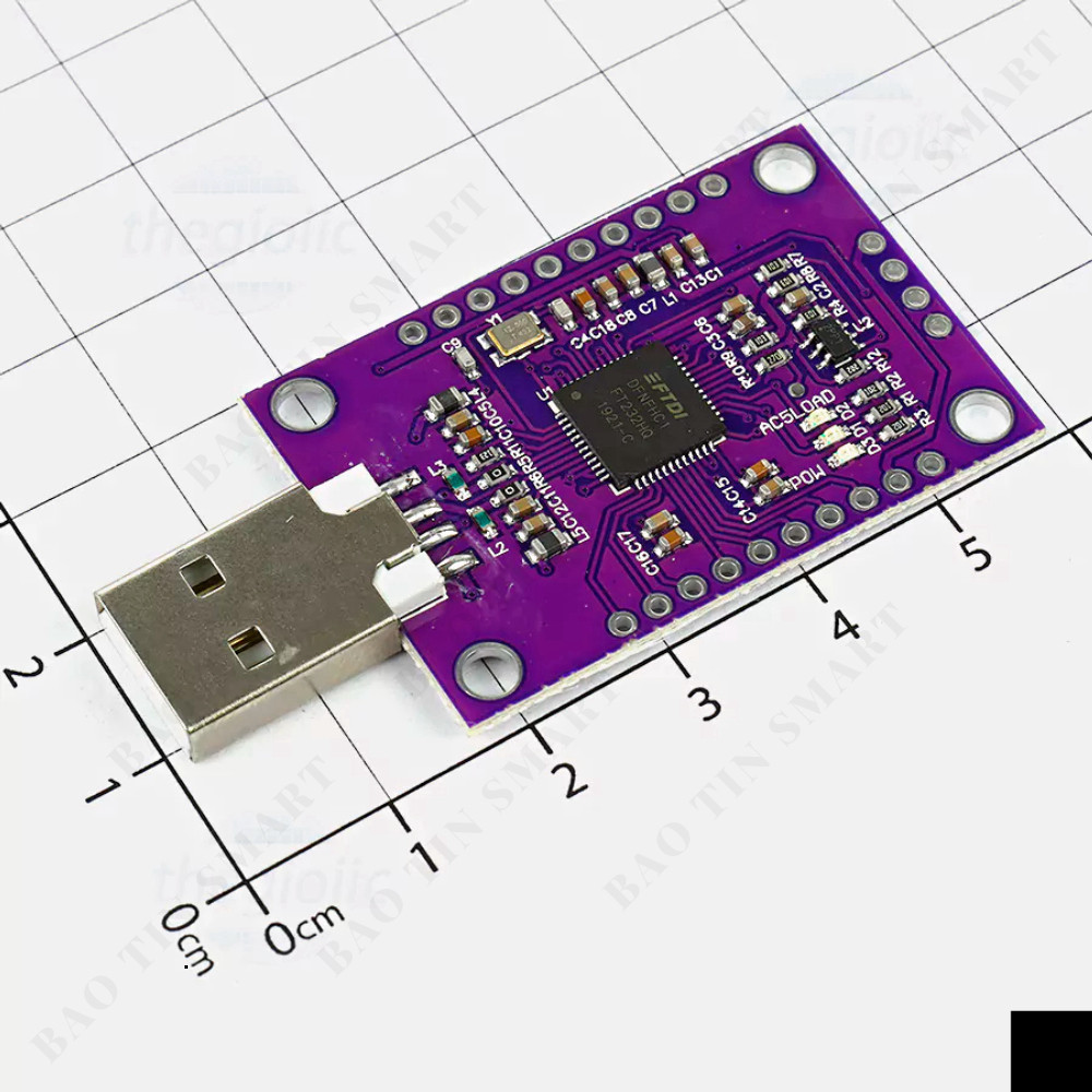 FT232H Mạch Chuyển Đổi USB To JTAG UART FIFO SPI I2C Linh Kiện Smart