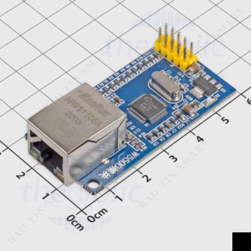 Mạch Ethernet W5500 Giao Tiếp SPI Linh Kiện Smart