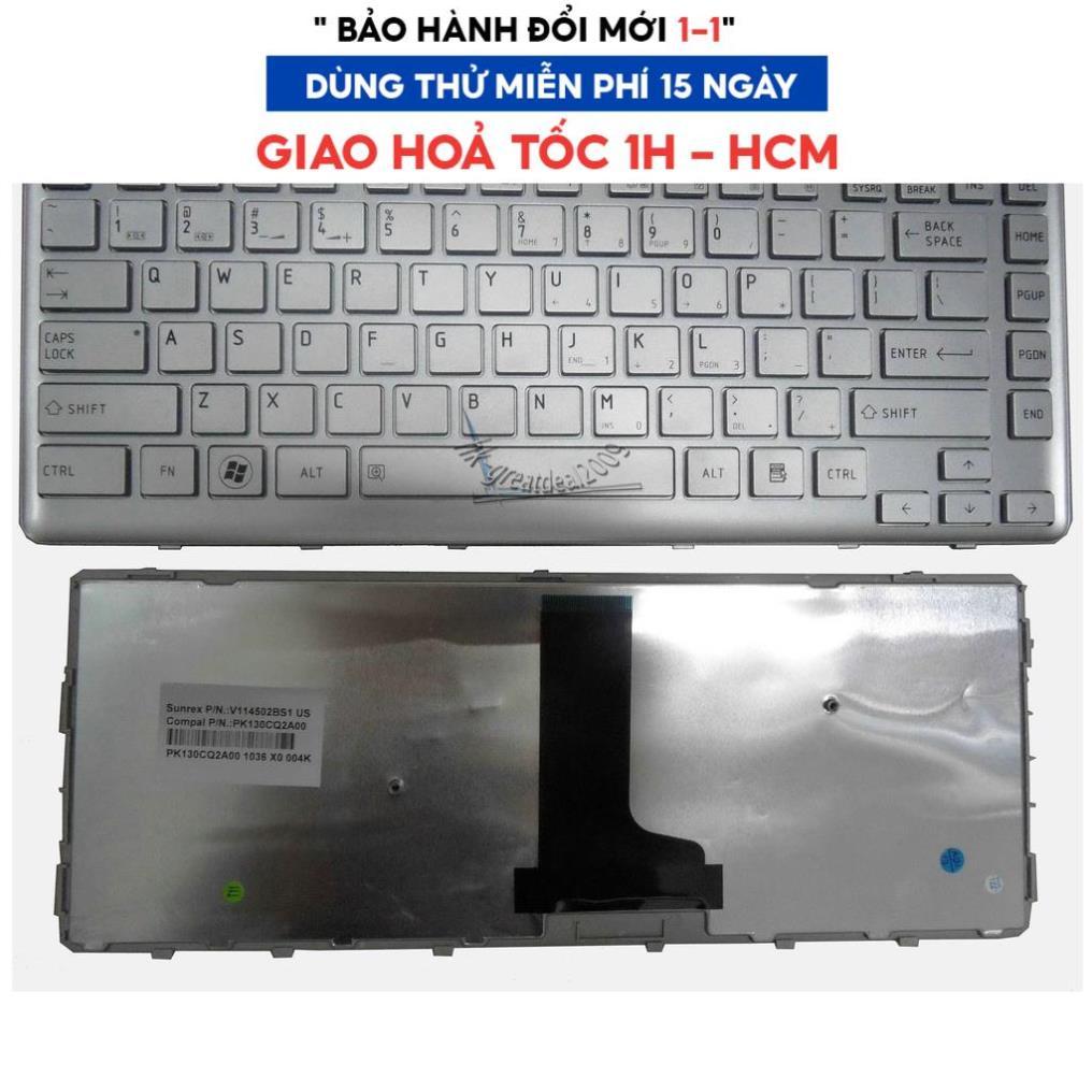 Bàn phím laptop Toshiba Satellite Pro T230 T230D T235 MÀU BẠC .