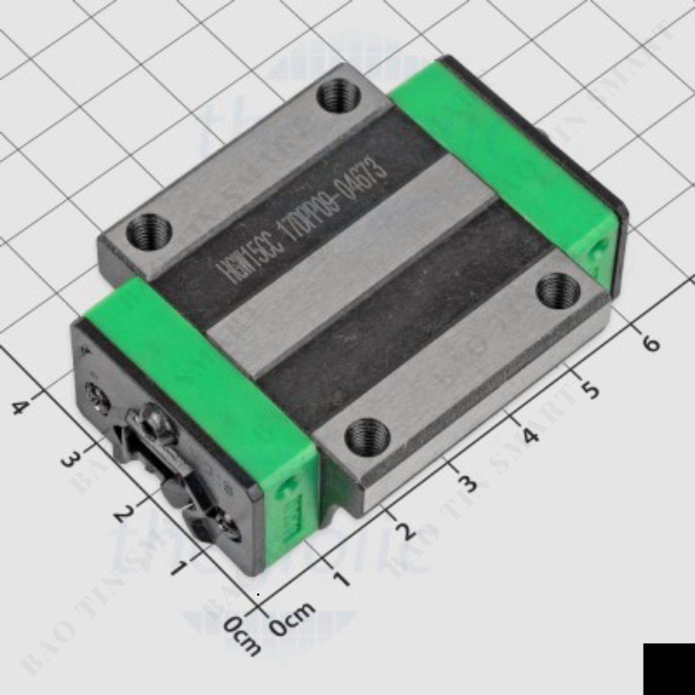 HGW15CC Con Trượt Vuông 15mm Linh Kiện Smart