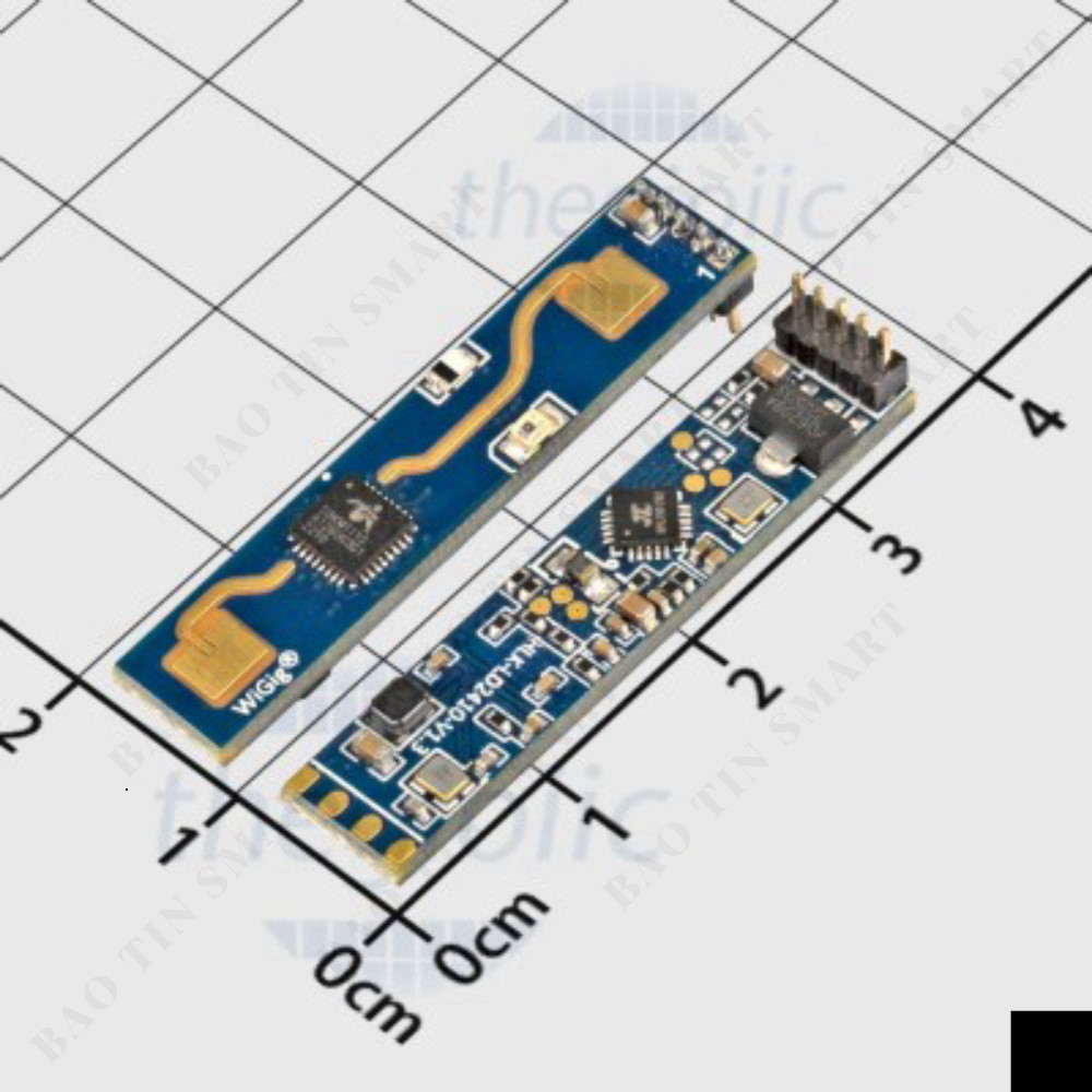 HLK-LD2410B 5-12V Cảm Biến Hiện Diện Con Người Radar 24Ghz Linh Kiện Smart