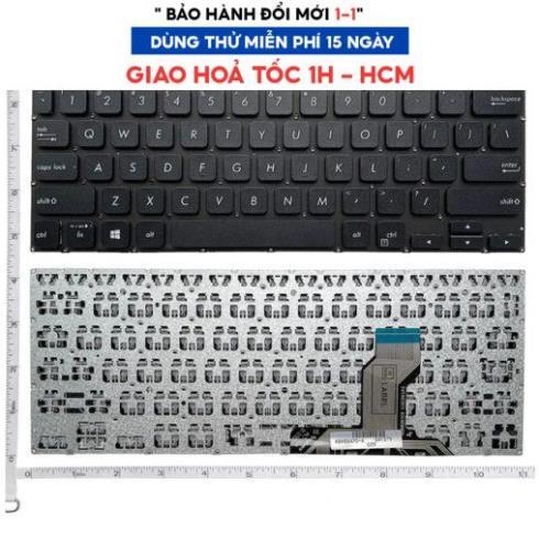 Bàn phím laptop Asus Vivobook 14 X420 X420F X420U, A420 A420F F420 Màu Đen .