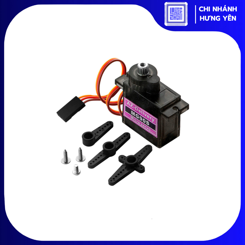 Động Cơ Servo MG90S Bánh Răng Kim Loại